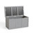 67 Gallon Outdoor Wooden Deck Box Solid Wood Storage Seat & Table for Cushions, Toys & Tools-116240079