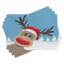 Ensemble de 8 napperons de Noël East Urban Home par Rudolph