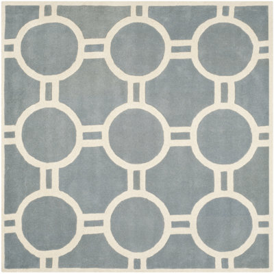 Teresita Hand Tufted Wool Geometric Rug