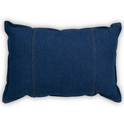 Cotton Reversible Throw Pillow