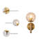 Moonya Iron Armed Sconce