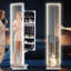Armoire à bijoux autoportante de 15,2 po de largeur Nesly