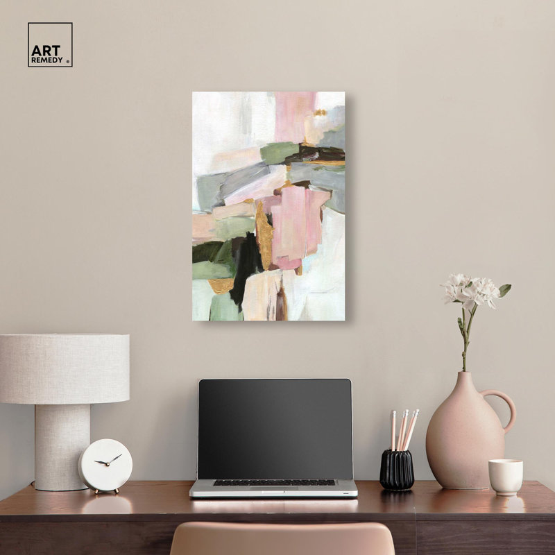 Grande impression sur toile «Silent Radiance» par Art Remedy, galerie tendue, 16 x 24, H 24 po x l 16 po