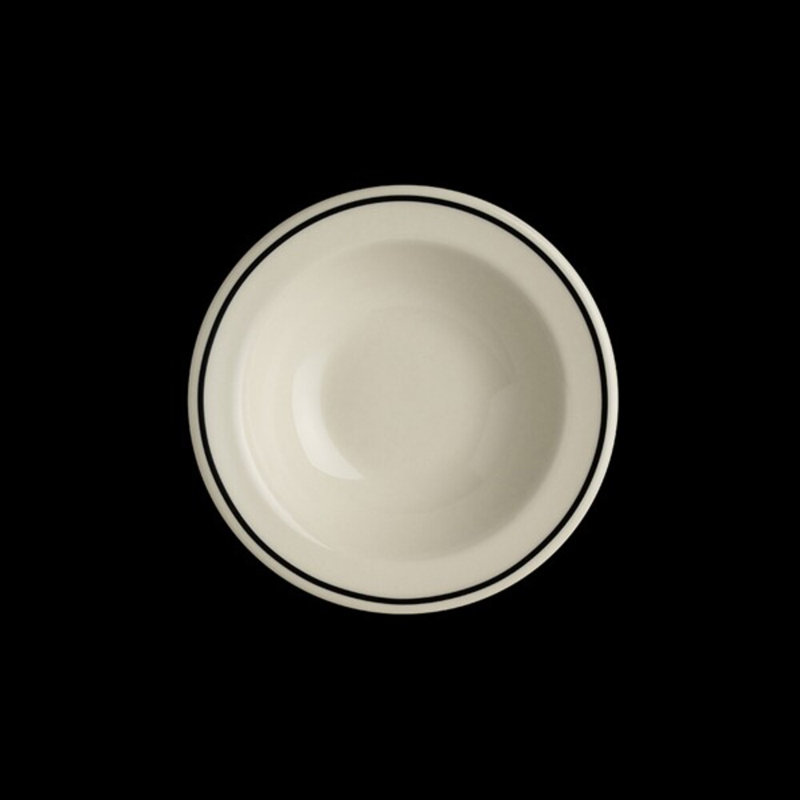 Grapefruit Bowl Narrow Rim Black Line