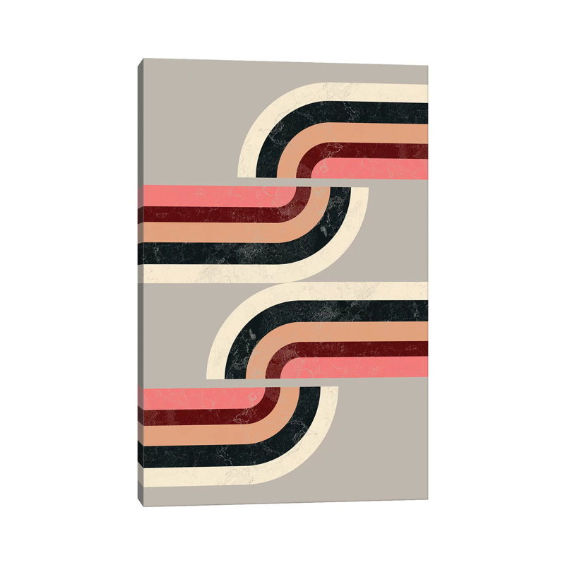 Route 1 Piece Wall Art on Canvas, 66.04cm H x 45.72cm W x 1.91cm D, Wrapped Canvas