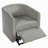 Power Lift Recliner Barrel Shape Recliner Chair Lift Assist Reclining Chair Electric Lift Chair With Footrest And Side Pocket For Seniors, Grey-437529587