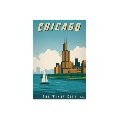 Chicago par Popate - peinture sans cadre