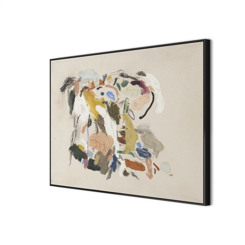 May I Have This Dance Painting by Allison Rohland, Black, 32" H x 21.5" W