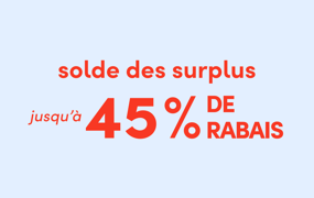 le solde des surplus