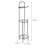 Free Standing Toilet Paper Holder