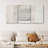Minimal Landscape Muted Gray Grunge Effect Neutral Pictures Framed Canvas 3 Pieces Print Wall Art-94433930-94433932-119461091