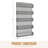 5-Tiers Wall Mount Storage Rock Organizer for Pantry or Cabinets, Kitchen Organization and Storage