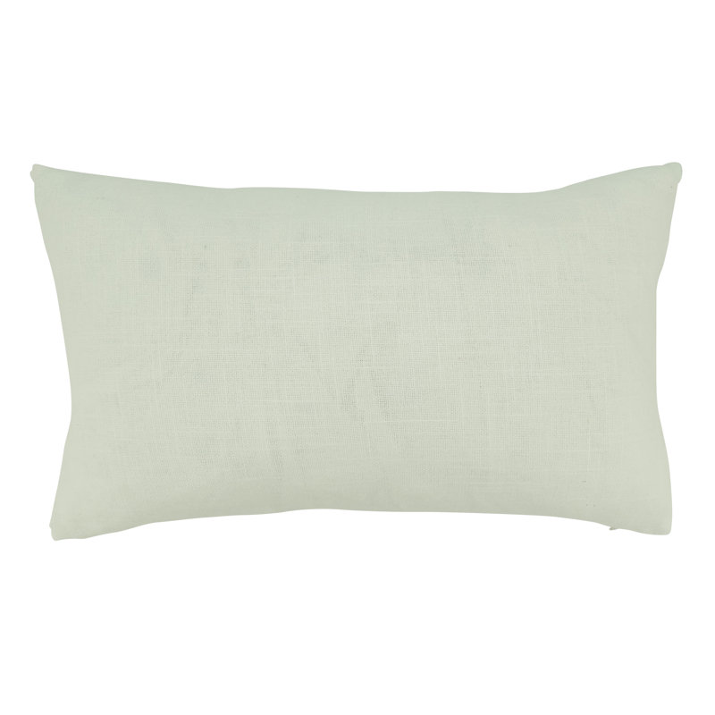 Roslyn Collection Cotton Throw Pillow, Ivory, Pillow Cover Only - No Insert