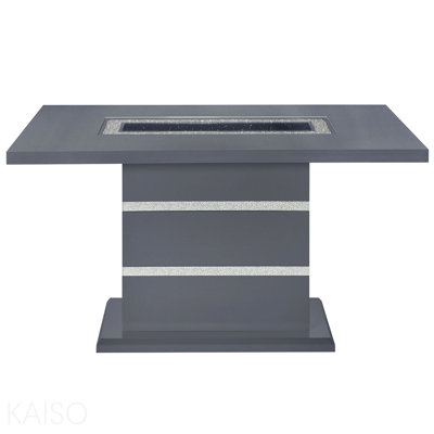 Dark Grey Dining Table