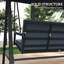 3 Person Porch Swing with Canopy