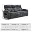 Faux Leather Electric Reclining Sofa-322595989-322595988