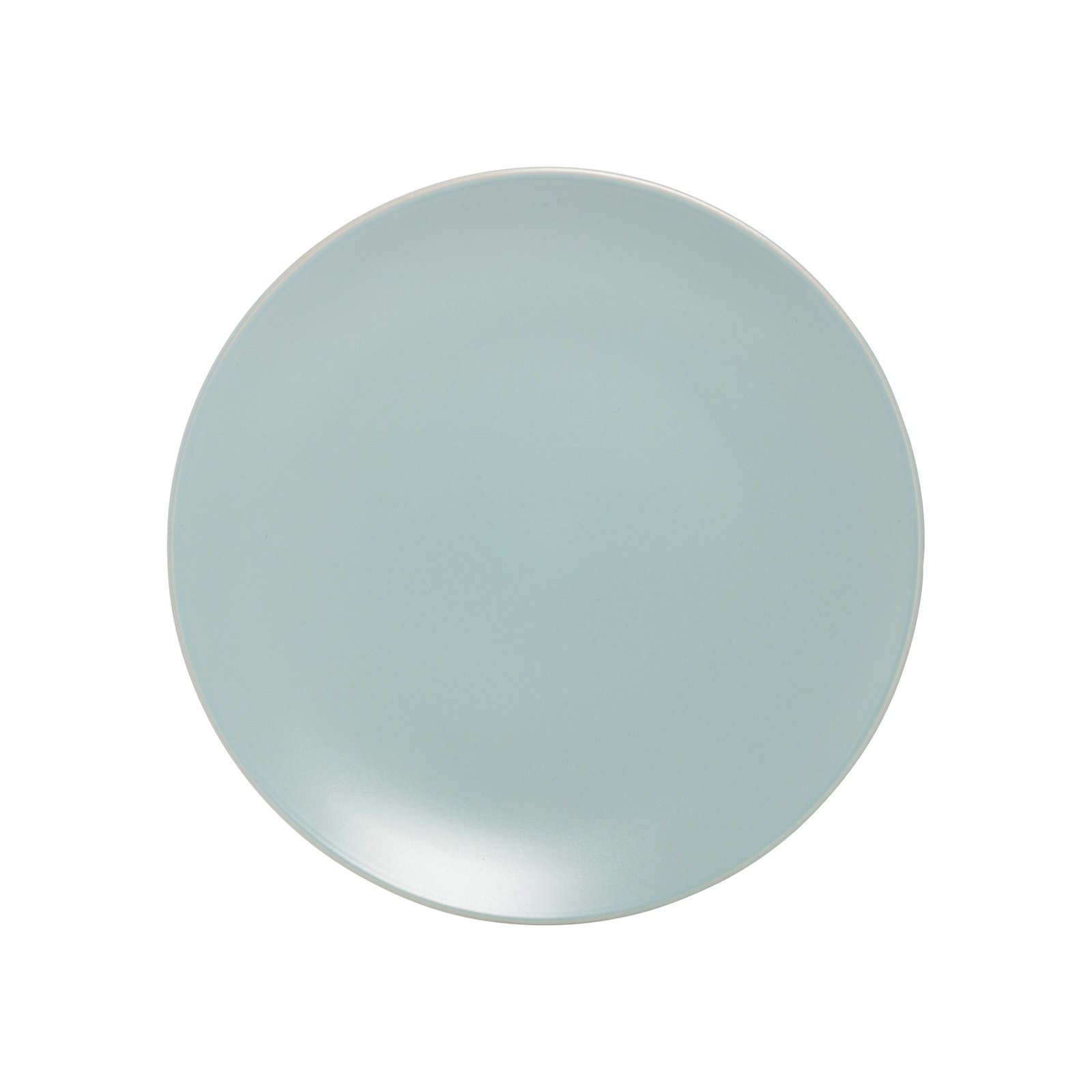 Wazee Matte 8" Dinner Plate, Mineral Blue