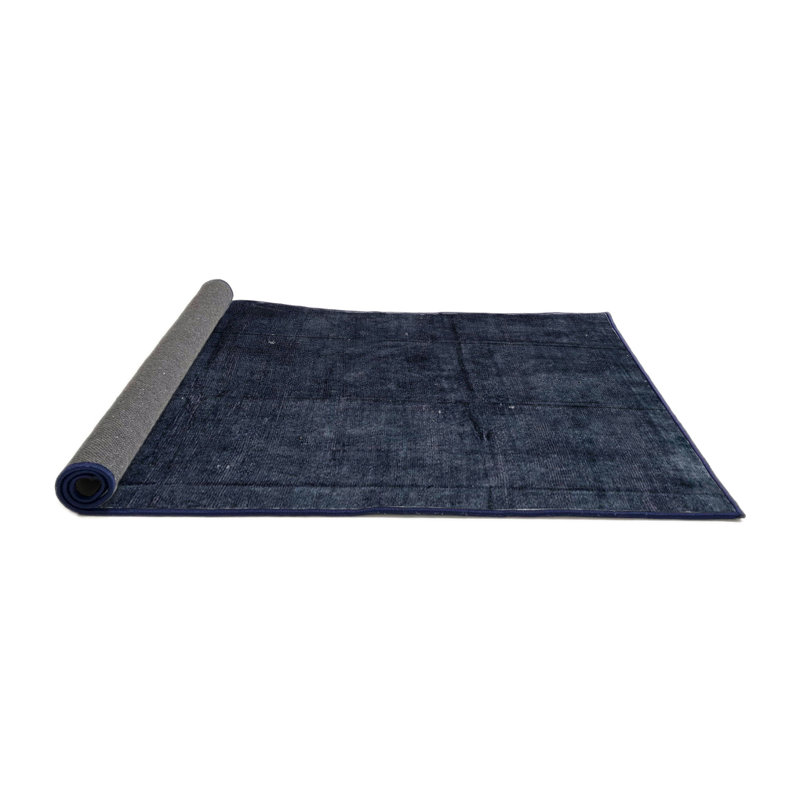 Wool Abstract Indoor Rug, Round 7'