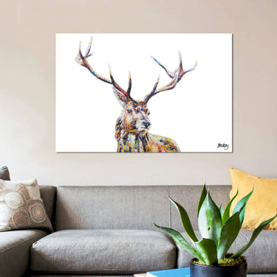 Becksy - Wrapped Canvas Print