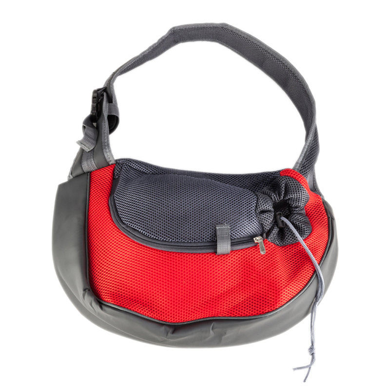 Sac de transport pour animaux Landeros Comfort, H 4,33 po x l 16,14 po x P 14,96 po, Rouge rose