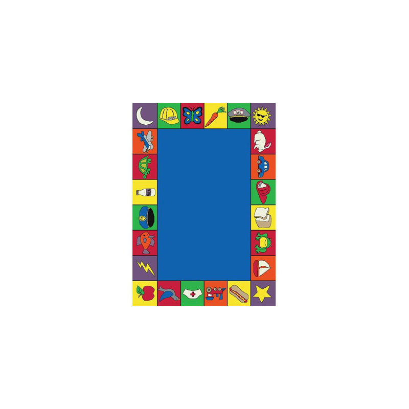 Tapis éducatif Jump Start, Rectangle 5 pi 4 po x 7 pi 8 po