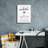  'Manhattan' by Lettered & Lined Canvas Wall Art, 12" x 16"