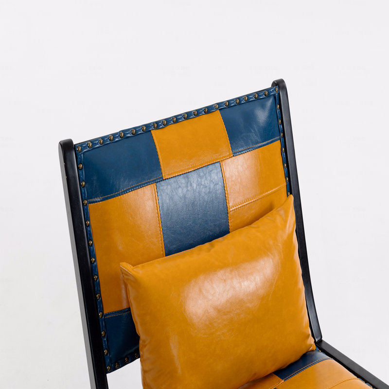 Chaises d'appoint de style moderne Boho, Jaune