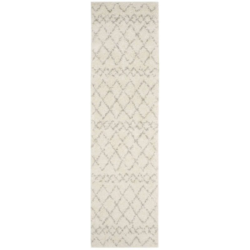 Vladimir Geometric Hand Woven Area Rug, Runner 69 x 244 cm