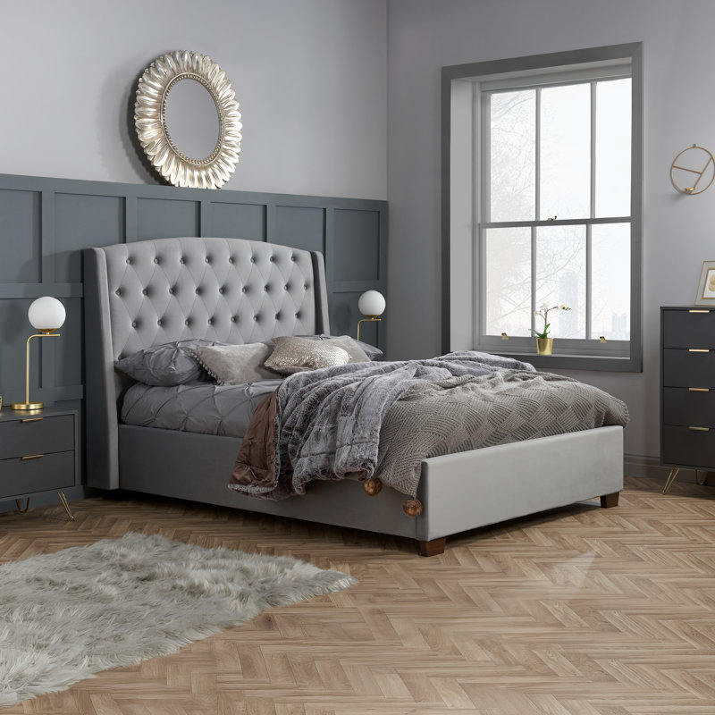 Balmoral Upholstered Bed Frame, Kingsize (5')