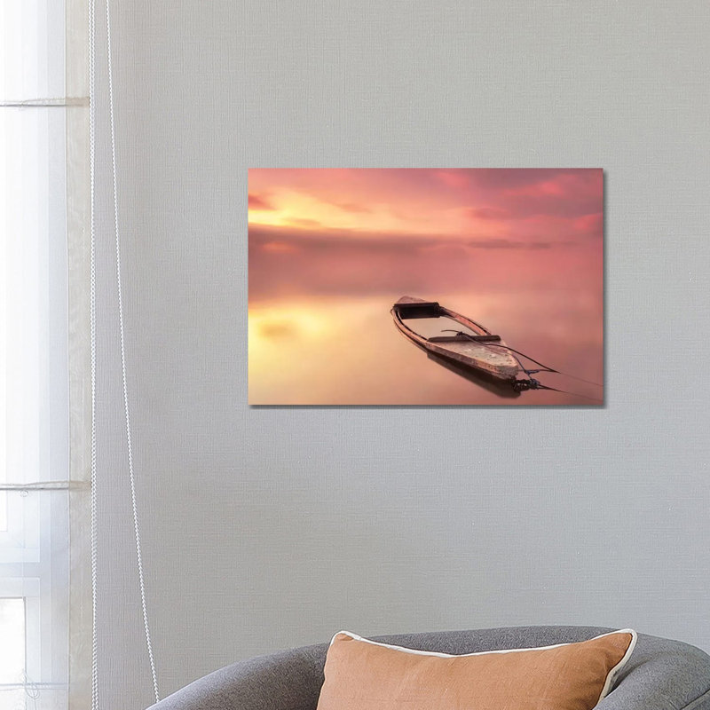 The Boat 1 Piece Wrapped Canvas Painting, 66.04 cm H x 45.72 cm W x 1.91 cm D