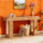 Wooden Console Table, Sofa Side Table With Rustic Farmhouse Style And Versatile Placement For Living Room Decor-1724285504