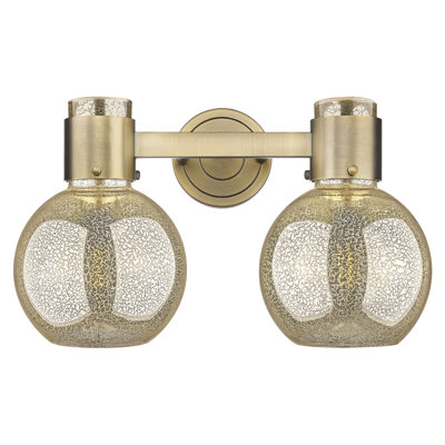 Downtown Urban - Sanders - 2 Light 16" Wall-mounted Bath Vanity Light 