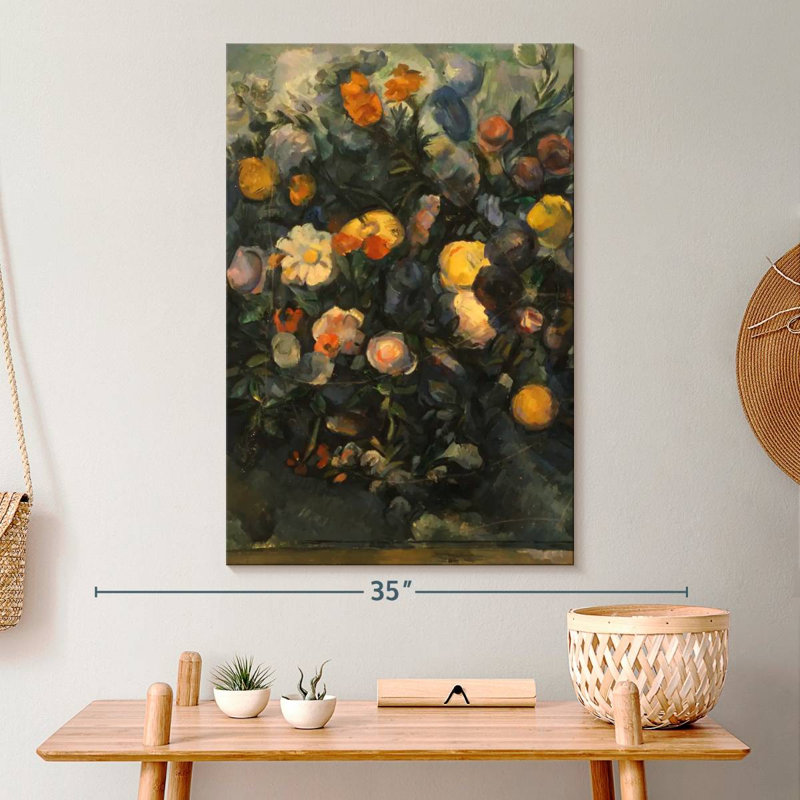 Fleurs et verts 1900, 30" H x 20" W