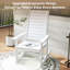 Chaise berçante d'extérieur Plumville-311768947