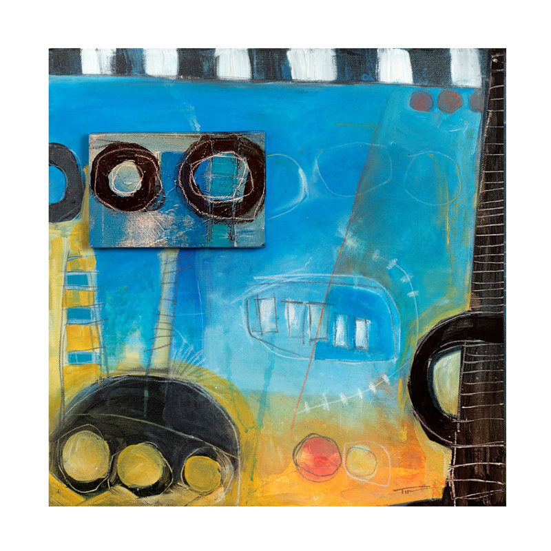 Art sur toile Tim Nyberg Hot Mess Junior High, 14" H x 14" W