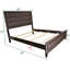 Lit contemporain en bois