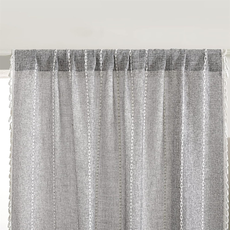 Amoura Semi Sheer Curtain Pair