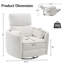 Fauteuil inclinable électrique à bascule-824443322