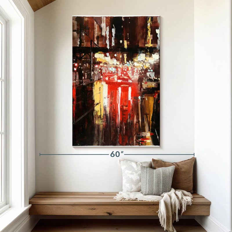 Sireci Late Night Muse, 51" H x 34" W