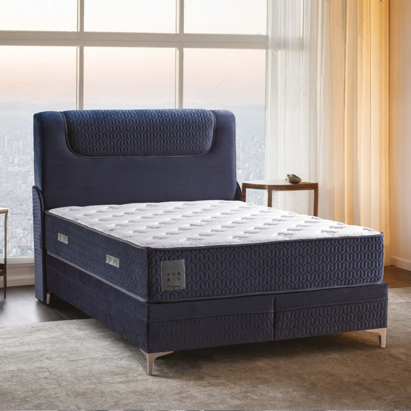 12” Plush Hybrid Mattress – Premium Support & Durability – Individually Pocketed Coils & CertiPUR-US Foam – Fiberglass-Free – Bed in a Box