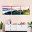 «Calming Mountainscapes Carpirian Mountainscape», ensemble de 3 reproductions sur toiles-93060382
