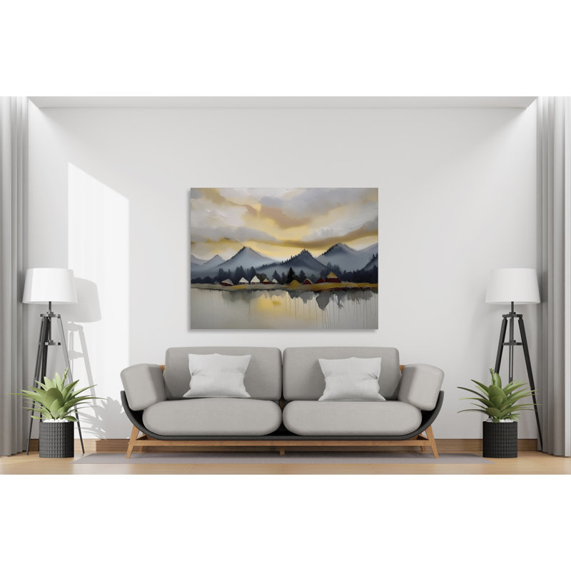 Tranquil Reflections, 45" H x 60" W