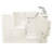 52'' x 32'' Fiberglass Bathtub with Faucet-36657767-36670847