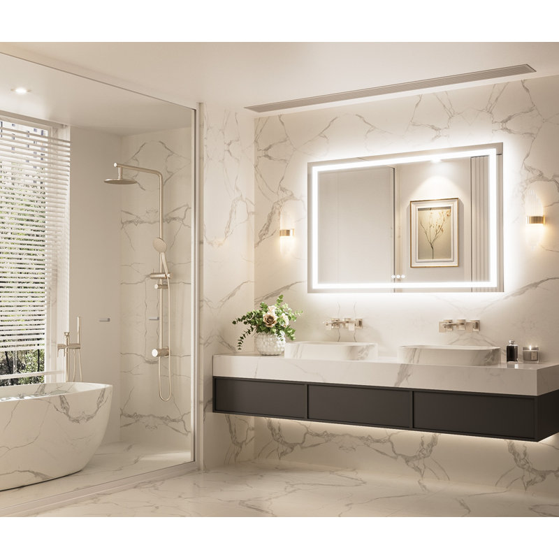 Miroir de salle de bain Katyusha, 36 po x 55 po