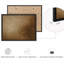 Reproduction d'art encadré abstrait chaleureux et neutre, impression d'art moderne aux tons de brun doux pour une décoration intérieure confortable-115679636-115679638