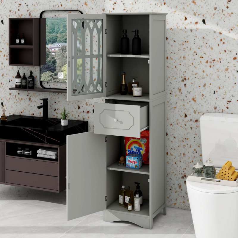 Armoire de rangement Grand Grand, Gris