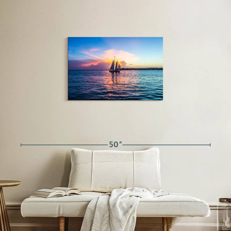 Coucher de soleil Mehar, H 20 po x l 30 po