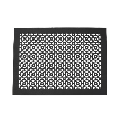 Ouverture de conduit AIR RETOUR | Couvercle de conduit lourd en aluminium coulé | Thermolaqué