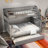 Hazzard Twin over Full  Standard Bunk Bed with Staircase and Trundle -2069036720