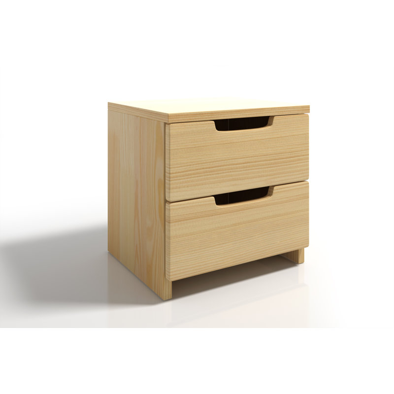 Ventura 40cm W Solid Wood Bedside Table